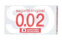 Ультратонкие презервативы Sagami Original 0.02 - 2 шт. (прозрачный)