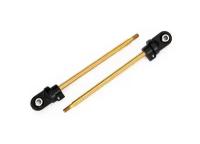 Запчасти для Traxxas TRAXXAS запчасти Shaft, GTX shock, TiN-coated (2) (assembled with rod ends and steel hollow balls)