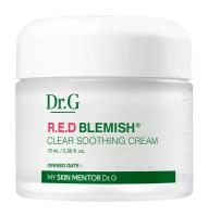 Успокаивающий крем для чувствительной кожи лица Dr.G R.E.D Blemish Clear Soothing Cream