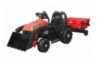 Jiajia Детский электромобиль трактор с прицепом и ковшом (пульт 2.4G) Jiajia ZP1001C-Red ()