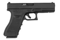 Пистолет WE Glock 17 Gen 3 с тактическим затвором GBB BK (GP650-17-BK)