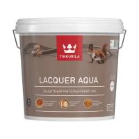 TIKKURILA Euro Laquer Aqua / Евро Лак Аква антисептирующий водный лак матовый 9л