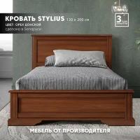 Кровать Stylius B169-LOZ120х200 (Орех донской) Black Red White