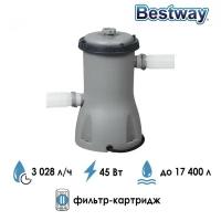 Bestway Фильтр-насос для бассейнов, с картриджем «II», 3028 л/ч, 58386 Bestway