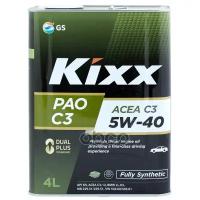 Kixx Масло Моторное 5W40 Kixx 4Л Синтетика Pao Api Sn/Cf Acea C3