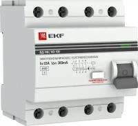 Устройство защитного отключения EKF PROxima ELCB-4-63-300-EM-PRO 4P 63 A