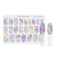 Арт-пленка для дизайна ногтей Луи Филипп Nail Wraps Gradient