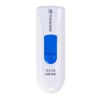 Флешка USB Transcend Jetflash 790 64ГБ, USB3.0, белый [ts64gjf790w]