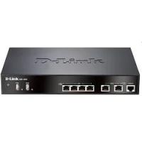 Сетевое оборудование d-link dsr-1000/b1a межсетевой экран с поддержкой vpn, 2 портами wan + 4 портами lan 10/100/1000base-tx