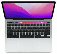 Apple Ноутбук Apple MacBook Pro 13 2022 13.3" (2560x1600, Apple M2, RAM 8 ГБ, SSD 256 ГБ, Apple graphics 10-core) (Серебристый, MNEP3)
