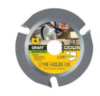 Диск Graff Speedcutter115 Пильный по дереву для УШМ