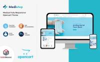 Шаблон OpenCart Medistep - Medical & Healthcare Equipment OpenCart