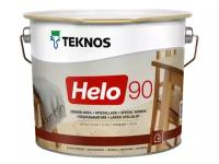 Teknos Лак HELO 90 глянцевый органорастворимый 9 л. Бесцветный