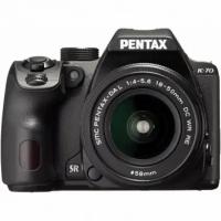 Зеркальный Фотоаппарат Pentax K-70 + Объектив Da L 18-50 Wr Черный