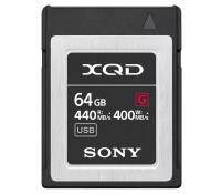 Карта памяти Sony XQD 64Gb QDG64F, чтение 440, запись 400 Мб/c