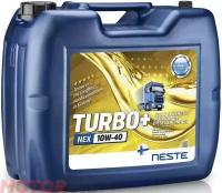 Моторное масло Neste Oil NESTE Turbo+ NEX 10W-40 20 л