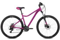 Горный велосипед Stinger Laguna Pro 27.5, год 2021, ростовка 17, цвет Розовый