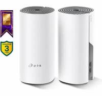 Wi-Fi система TP-Link Deco E4 (DECO E4(2-PACK)) белый