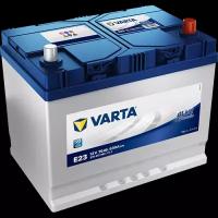Аккумулятор автомобильный Varta Blue Dynamic E23 6СТ-70 обр. (80D26L) 261x173x225