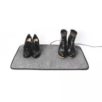 Коврик из ковролина с подогревом для сушки обуви и обогрева - Сухое Тепло, 55*85 см, Серый