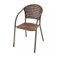 Кресло Patro искусственный ротанг, коричневый