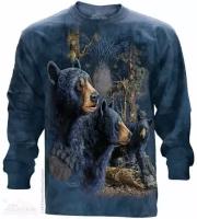 Футболка Mountain с длинным рукавом - FIND 13 BLACK BEARS