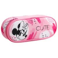 Disney Пенал-футляр "CUTE", 21х8,5 см, Минни Маус