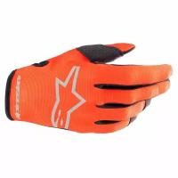 ALPINESTARS Мотоперчатки RADAR GLOVES (ярко оранжево-черный, Hot Orange/Black,411, M)