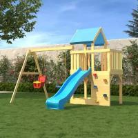 Детская деревянная игровая площадка для улицы дачи CustWood Scout S3