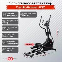 Эллиптические тренажеры CardioPower Эллиптический тренажер CardioPower X32