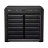 Сетевое хранилище Synology DS2419+ 12x3.5/2.5" HDD SATA, RAID0/1/5/6/10, 4xRJ-45 1GbE LAN, 2xUSB 3.0, без HDD