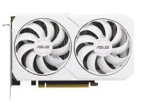 Видеокарта ASUS Dual GeForce RTX 3060 White OC Edition 1320Mhz PCI-E 4.0 8192Mb 15000Mhz 128 bit HDMI 3xDP DUAL-RTX3060-O8G-WHITE