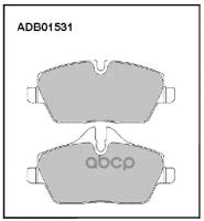 Колодки Торм. Bmw 116 1.6I E87 09/04->, 1 (E81), 09/06 - 12/11 ALLIED NIPPON арт. ADB01531