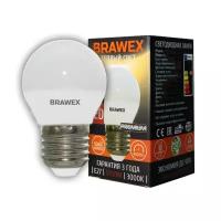 Лампа BRAWEX E27 7Вт 3000K