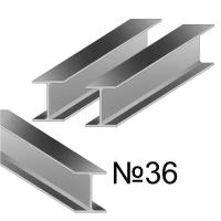 Балка размер 36 двутавр стальной металлический горячекатаный (г/к) L=12 м