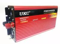 Инвертор напряжения 12-220V UKC 3000W (1500W)