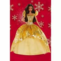 Кукла Barbie Holiday 2020 Doll Brunette Long Hair (Барби Праздничная 2020 брюнетка)