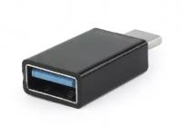 Адаптер Type-C USB 3.0 Cablexpert A-USB3-CMAF-01 черный