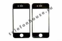 Стекло для Iphone 4/4S black