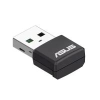 Роутер Asus USB-AX55 NANO // WI-FI 802.11ax/ac/a/g/n, 400 + 867 Mbps USB 3.0 Adapter + 2 антенны; 90IG06X0-MO0B00