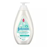 JOHNSONS'S BABY Шампунь-пенка 2 в 1"Нежность хлопка"500 мл