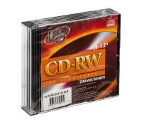 Диск VS CD-RW 80 4-12x Slim, 5 шт