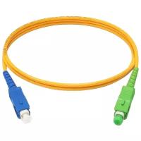 Патч-корд оптический (optic patch cord) SC/UPC-SC/APC SM 9/125мкм одномодовый (simplex) 1 метр