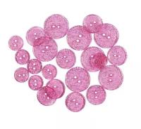 Набор пуговиц Glitter Buttons (20 шт., от 10 до 20 мм) / Blumenthal Lansing, артикул 550001452