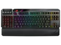 Игровая клавиатура ASUS ROG Claymore II ( RGB подсветка, отсоединяемый нампад, подставка под запястья, 90MP01W0-BKRA00)