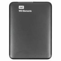 Внешний жесткий диск WD Elements Portable 1TB, 2.5", USB 3.0, черный, WDBUZG0010BBK-WESN, 513598