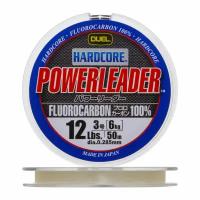 Флюорокарбон Duel Hardcore Powerleader FC Fluorocarbon 100% #3 0,285мм 50м (clear)