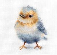 Птички-невелички Вью! #0-233 Алиса Набор для вышивания 6 х 8 см Счетный крест