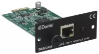 Tascam IF-DA2 опциональная карта DANTE I/O 2 канала для Tascam SS-R250N / Tascam SS-CDR250N