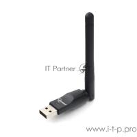 Сетевой адаптер WiFi Gembird 150 Мбит, Usb, 802.11b/g/n 16506